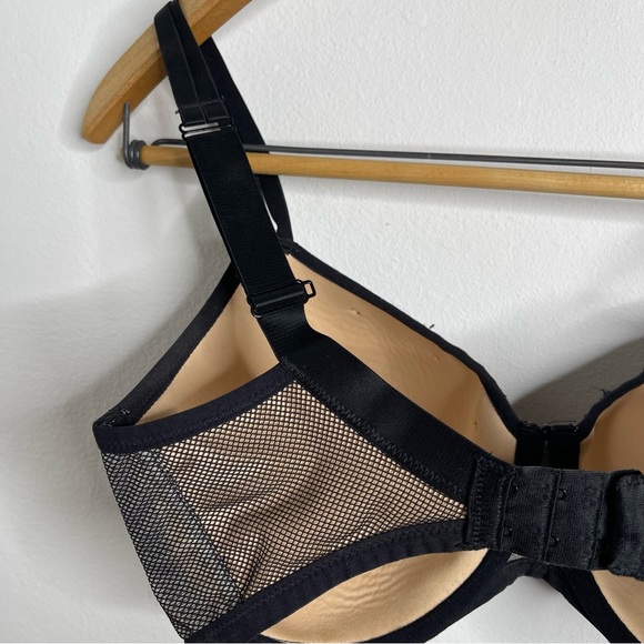 Freya Black Mesh Bra - Picture 15 of 16